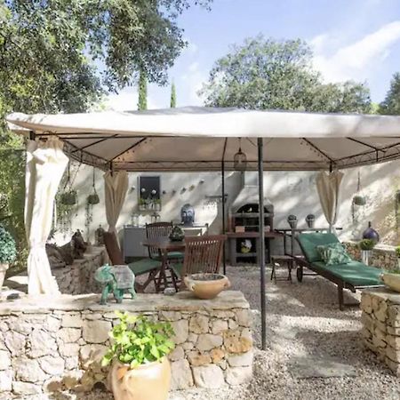 Les Jardins D'Holi Proche Uzes Acomodação com café da manhã Garrigues-et-Sainte-Eulalie Exterior foto