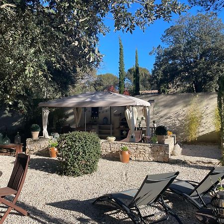 Les Jardins D'Holi Proche Uzes Acomodação com café da manhã Garrigues-et-Sainte-Eulalie Exterior foto