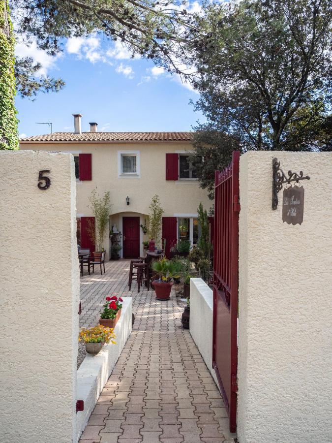 Les Jardins D'Holi Proche Uzes Acomodação com café da manhã Garrigues-et-Sainte-Eulalie Exterior foto